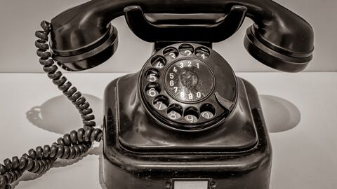 Wählscheibentelefon