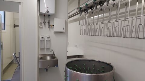 Mobile Geflügelschlachtanlage Mobile Geflügelschlachtanlage