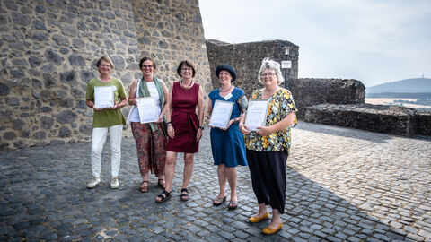 Susanne Korte, Katrin Schmidt-Wagner, Priska Hinz, Katja Hack und Christine Krauskopf Susanne Korte, Katrin Schmidt-Wagner, Priska Hinz, Katja Hack und Christine Krauskopf