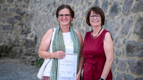 Priska Hinz und Katrin Schmidt-Wagner Priska Hinz und Katrin Schmidt-Wagner