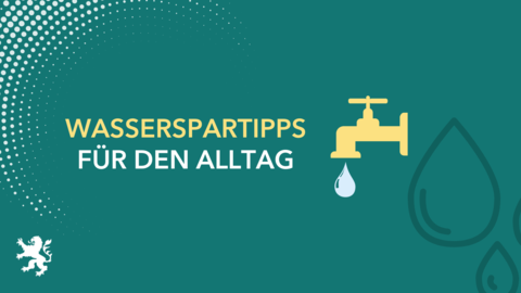 Wasserspartipps für den Alltag