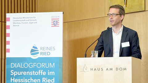 Staatssekretär Ruhl gibt Startschuss für zweite Phase des Dialogforums „Spurenstoffe im Hessischen Ried“