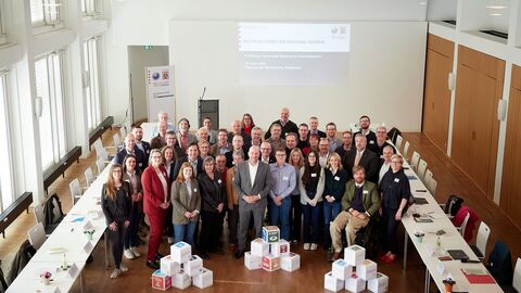Gruppenbild von der Sitzung des Hess. Bündnis für Nachhaltigkeit 