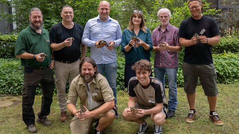 Projektbeteiligte am Artenschutzprogramm 
