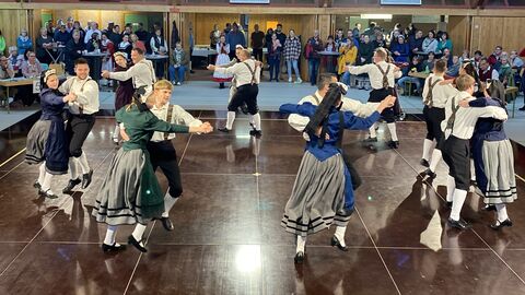 Volkstanzturnier in Halle