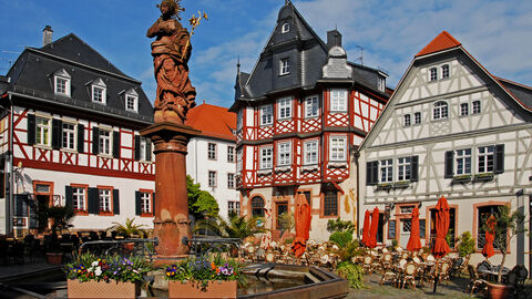 Ansicht Platz Heppenheim