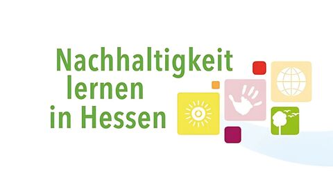 Logo Nachhaltigkeit lernen in Hessen Logo Nachhaltigkeit lernen in Hessen