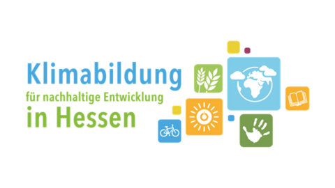 Logo Klimabildung für nachhaltige Entwicklung in Hessen Logo Klimabildung für nachhaltige Entwicklung in Hessen