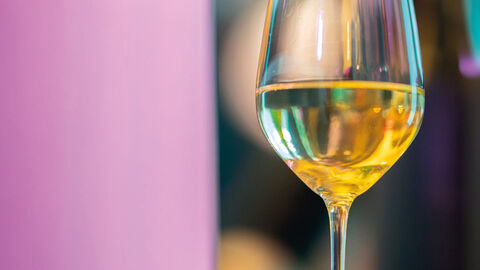 Riesling des Weinguts Kloster Eberbach Weinglas