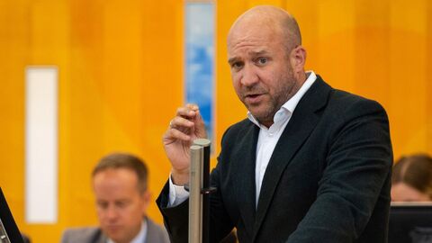 Landwirtschaftsminister Ingmar Jung spricht im Landtag