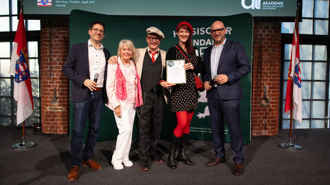 Einen Sonderpreis gab es für die Band Dark Vatter Combo.