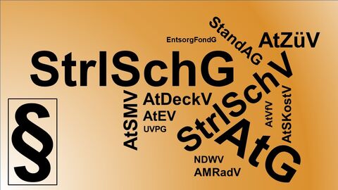 Gesetzesabkürzungen zum Strahlenschutzgesetz